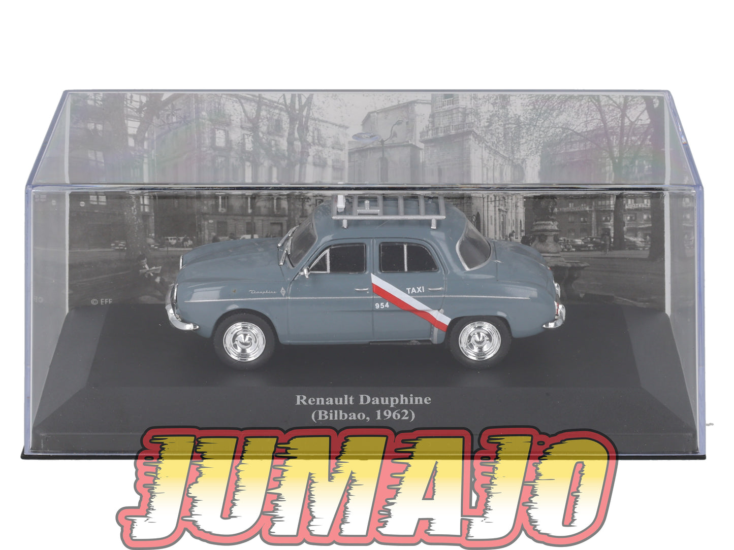 TAX51 Voiture 1/43 IXO Altaya Taxis du Monde : RENAULT Dauphine 1962 Bilbao