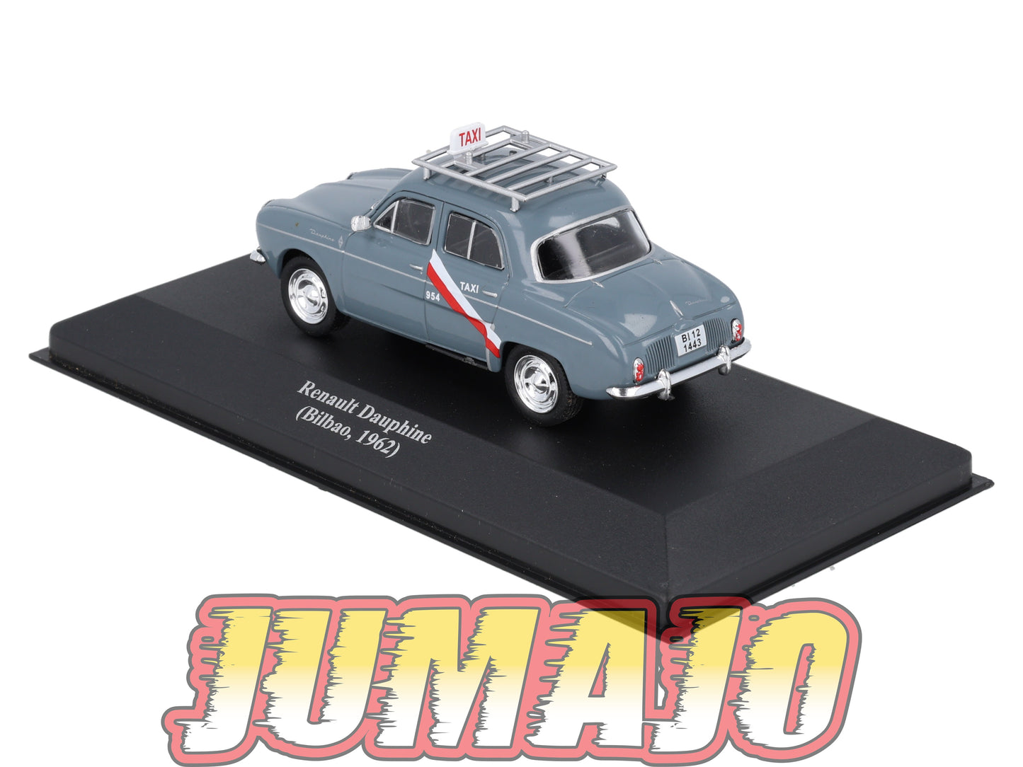 TAX51 Voiture 1/43 IXO Altaya Taxis du Monde : RENAULT Dauphine 1962 Bilbao