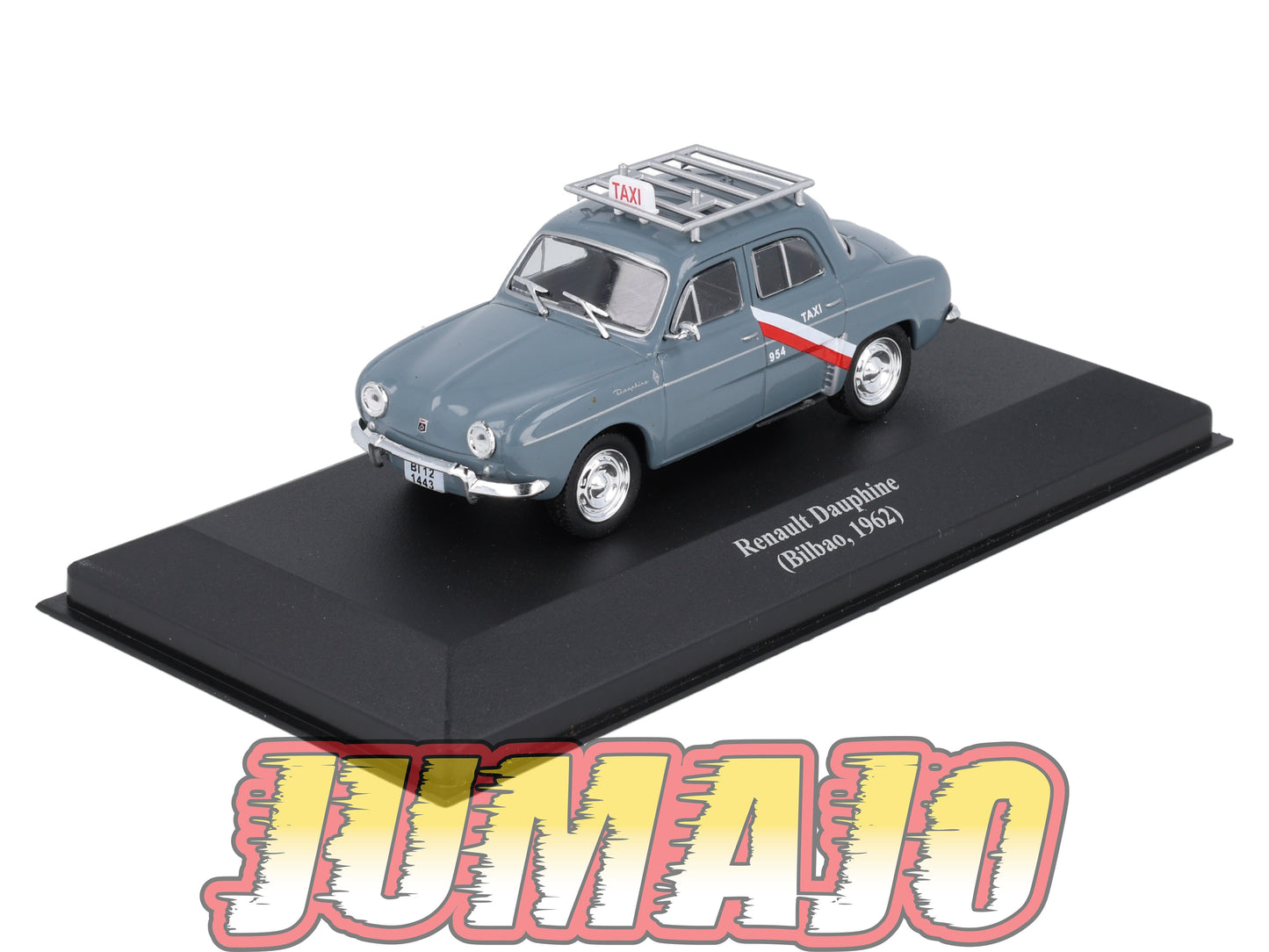TAX51 Voiture 1/43 IXO Altaya Taxis du Monde : RENAULT Dauphine 1962 Bilbao