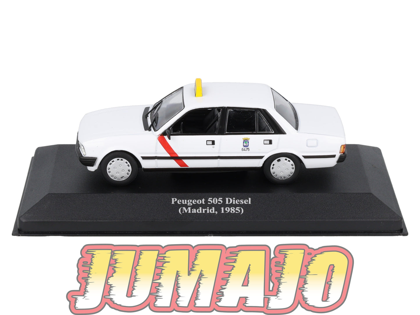 TAX53 Voiture 1/43 IXO Altaya Taxis du Monde : PEUGEOT 505 DIESEL Madrid 1985