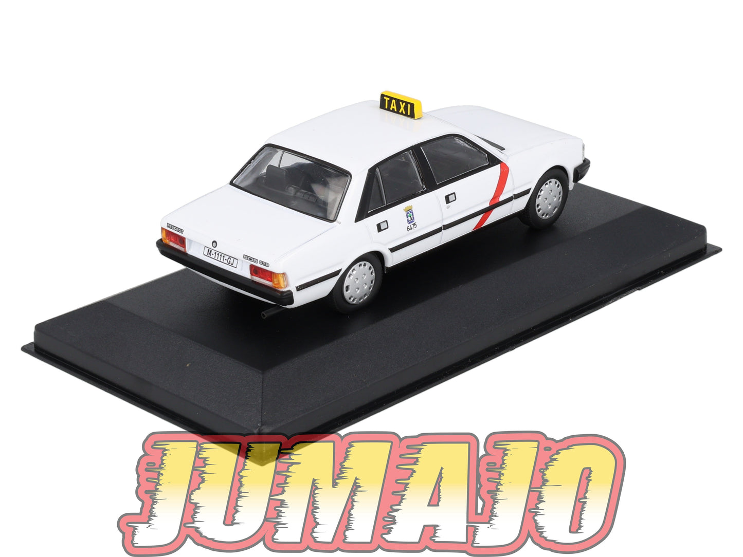 TAX53 Voiture 1/43 IXO Altaya Taxis du Monde : PEUGEOT 505 DIESEL Madrid 1985