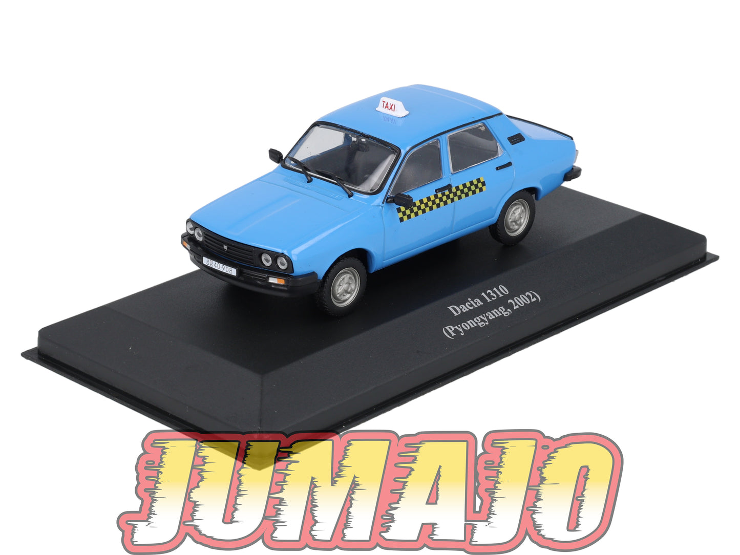 TAX54 Voiture 1/43 IXO Altaya Taxis du Monde : DACIA 1310 2002 Pyongyang