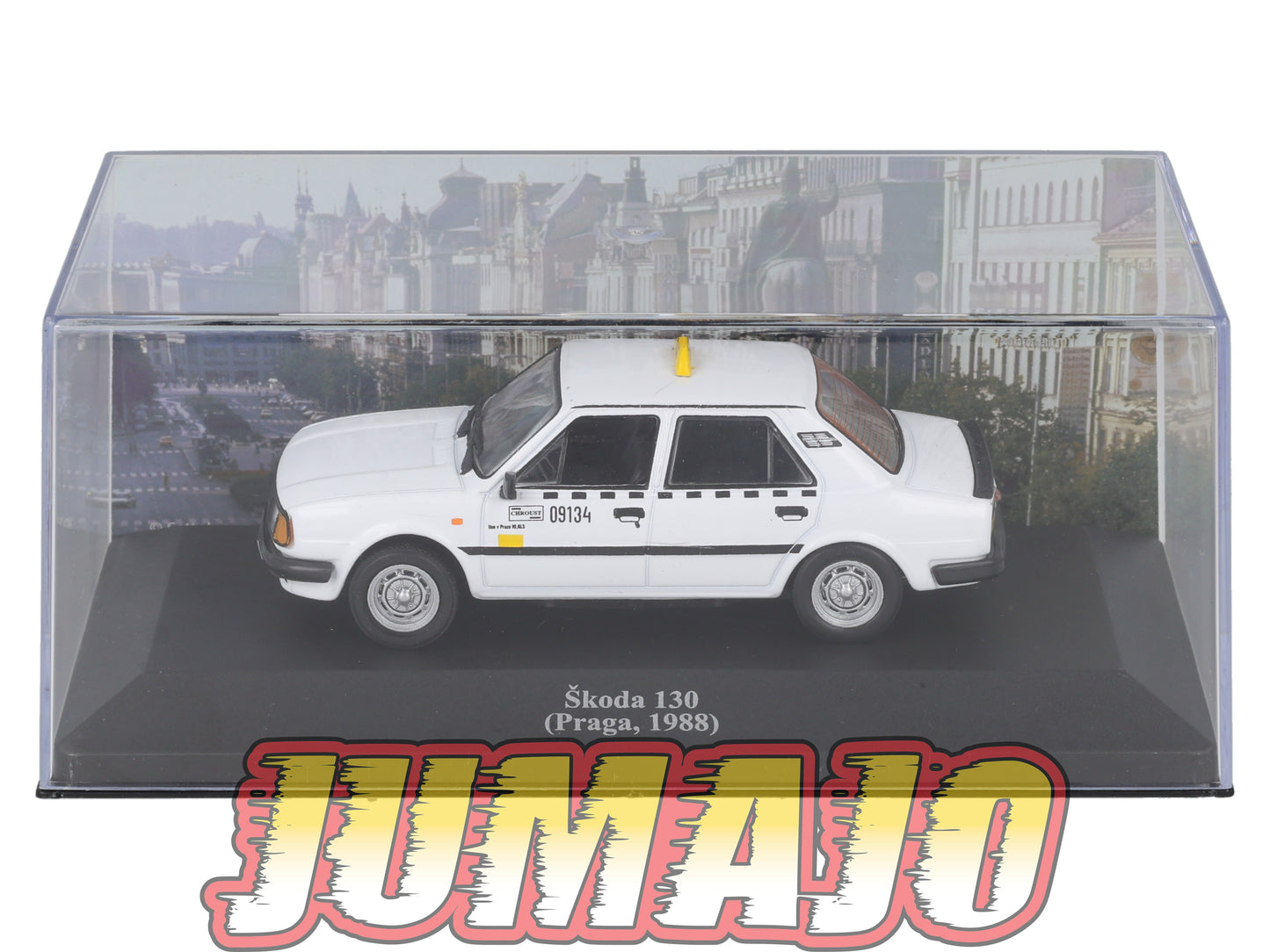 TAX55 Voiture 1/43 IXO Altaya Taxis du Monde : SKODA 130 1988 Praga