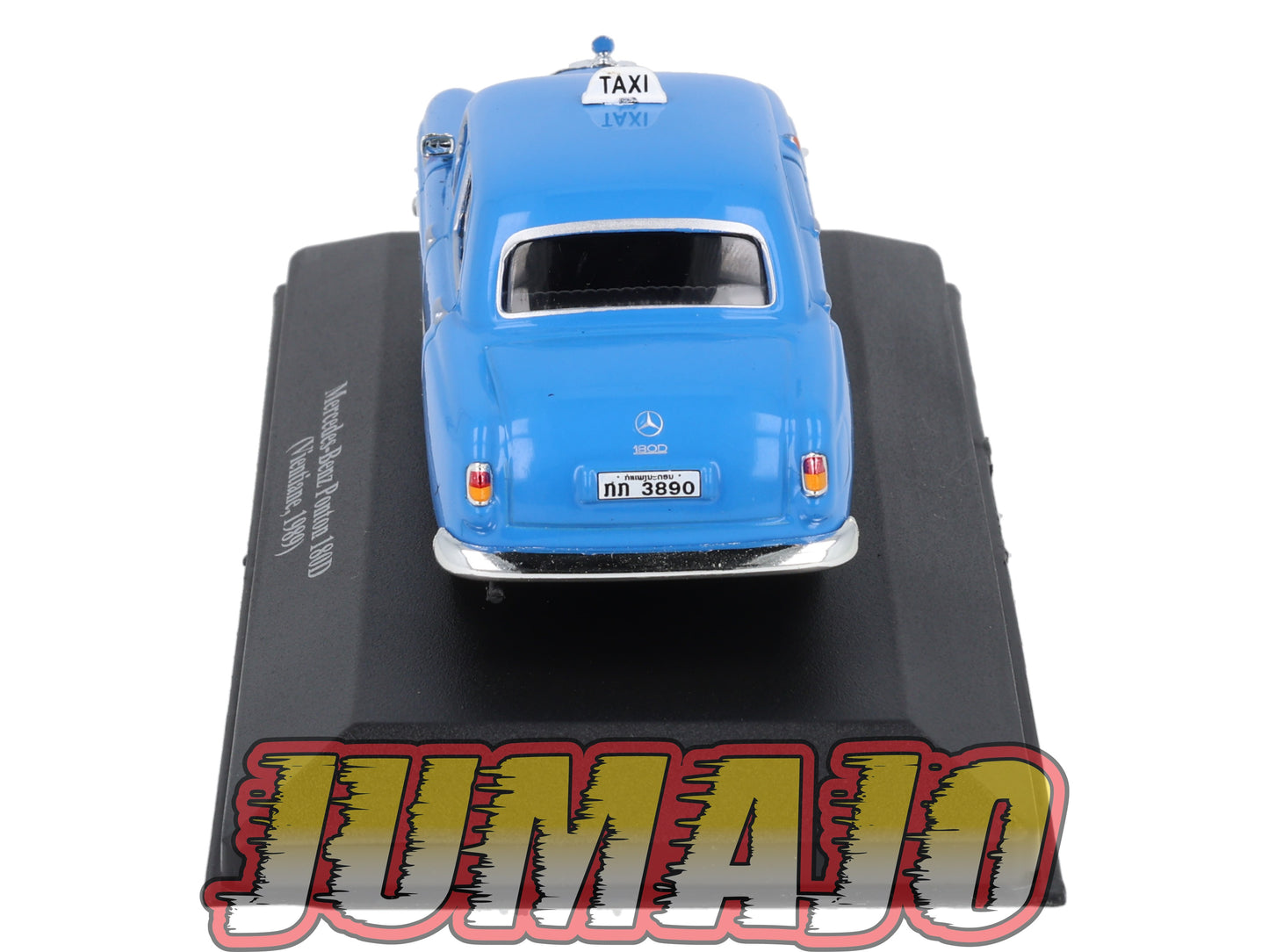 TAX56 Voiture 1/43 IXO Altaya Taxis du Monde MERCEDES-BENZ Ponton 180D 1989 Vientiane