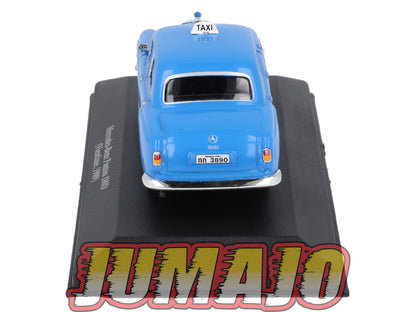 TAX56 Voiture 1/43 IXO Altaya Taxis du Monde MERCEDES-BENZ Ponton 180D 1989 Vientiane