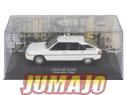 TAX57 Voiture 1/43 IXO Altaya Taxis du Monde : CITROEN BX 16 TRS 1986 Marseille