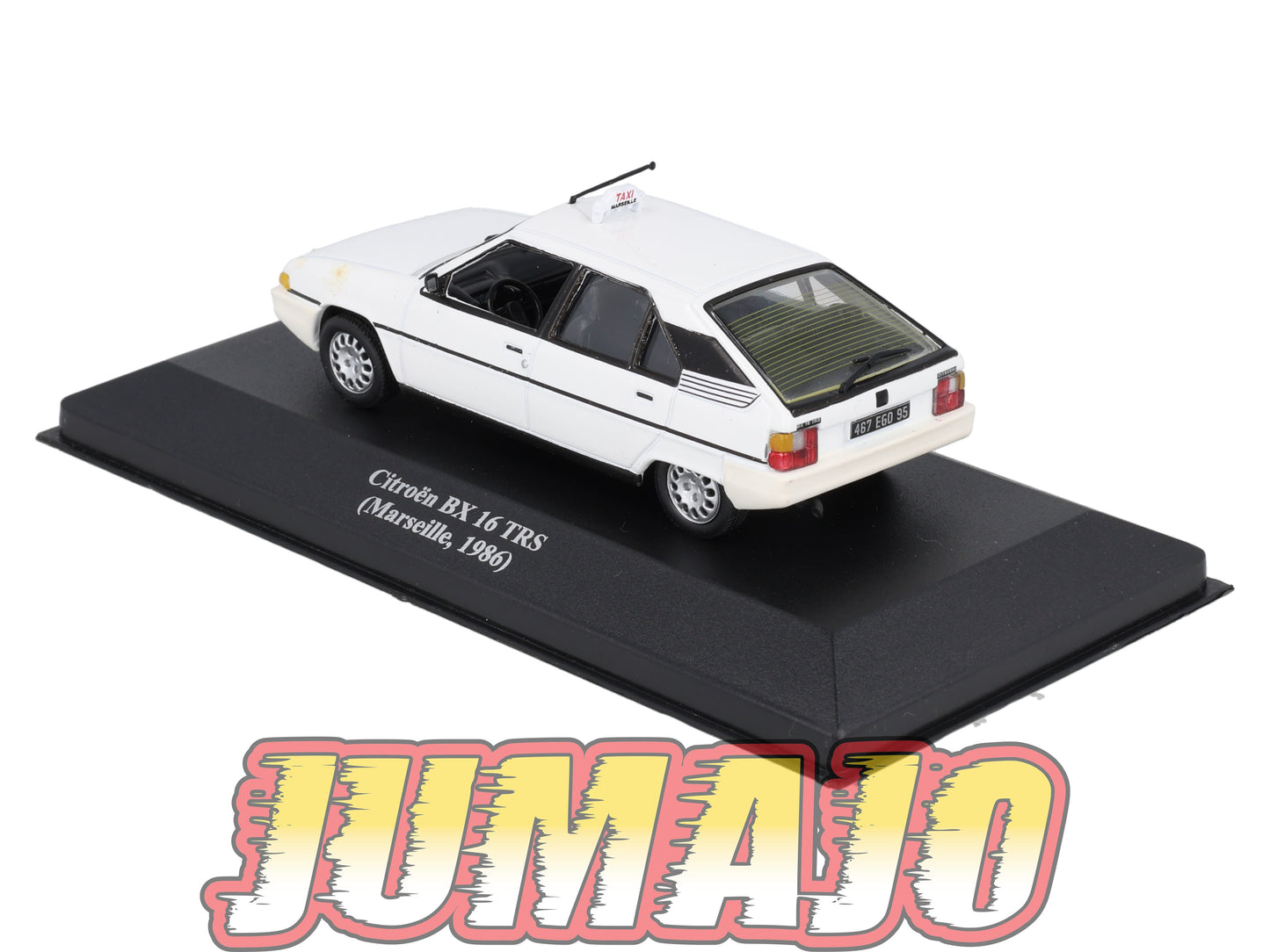 TAX57 Voiture 1/43 IXO Altaya Taxis du Monde : CITROEN BX 16 TRS 1986 Marseille