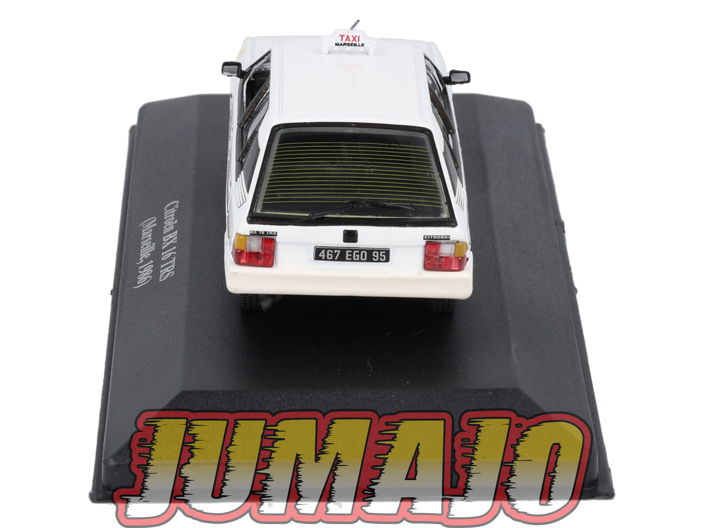 TAX57 Voiture 1/43 IXO Altaya Taxis du Monde : CITROEN BX 16 TRS 1986 Marseille