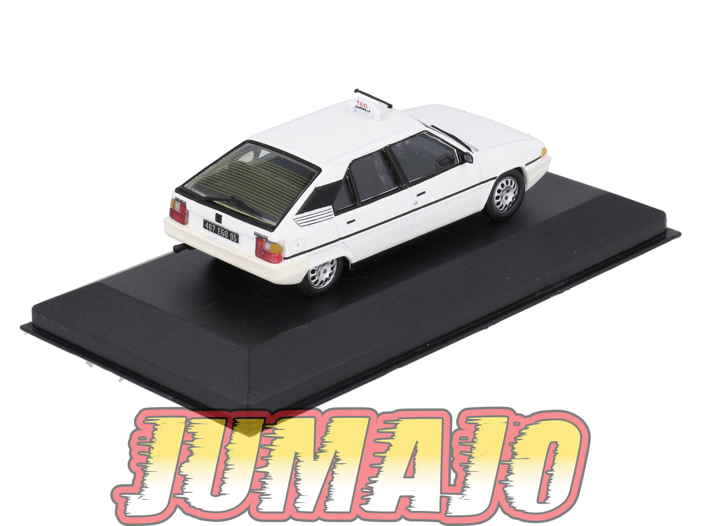 TAX57 Voiture 1/43 IXO Altaya Taxis du Monde : CITROEN BX 16 TRS 1986 Marseille