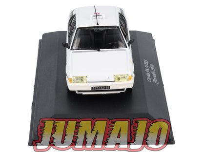 TAX57 Voiture 1/43 IXO Altaya Taxis du Monde : CITROEN BX 16 TRS 1986 Marseille