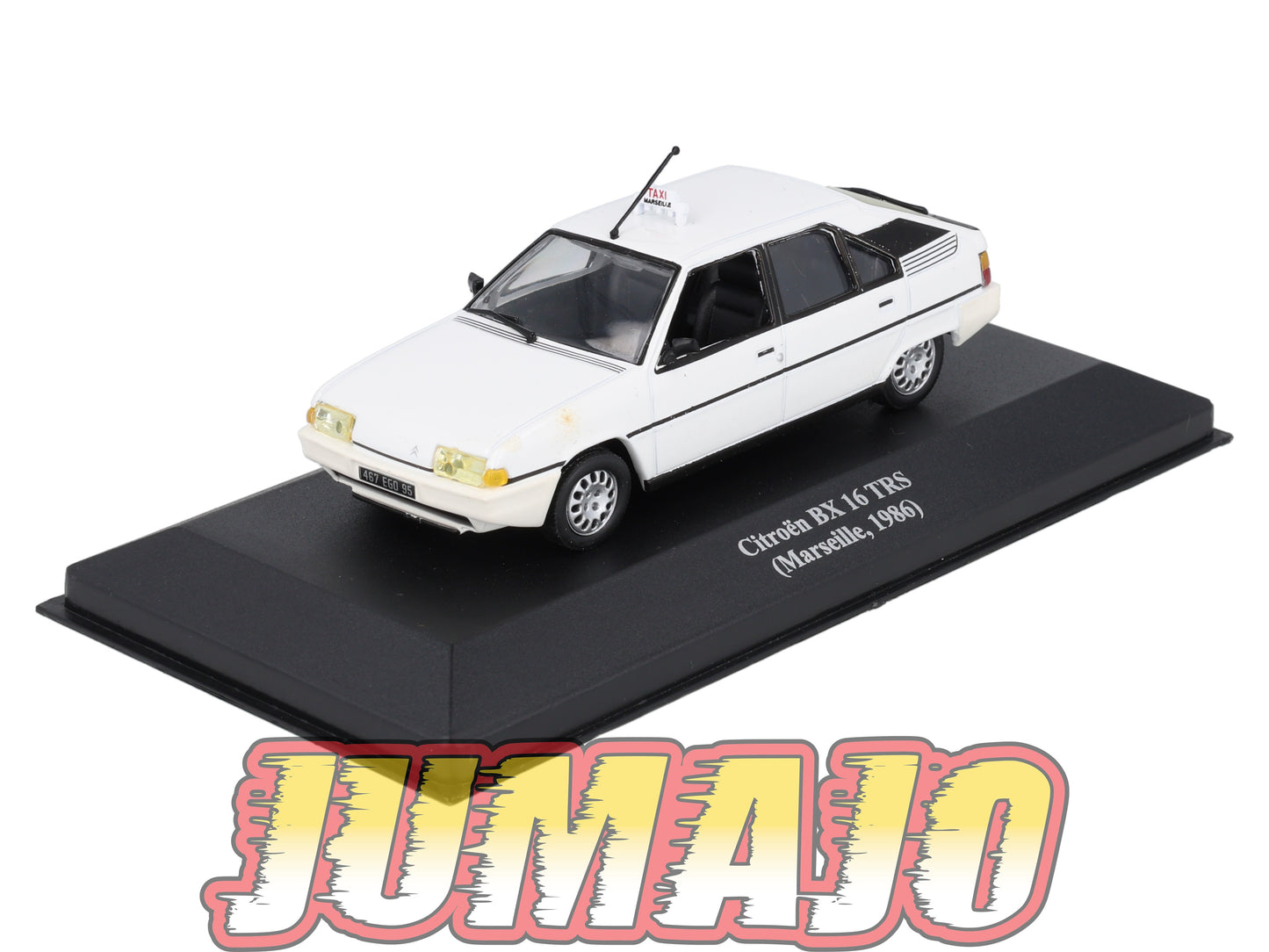 TAX57 Voiture 1/43 IXO Altaya Taxis du Monde : CITROEN BX 16 TRS 1986 Marseille