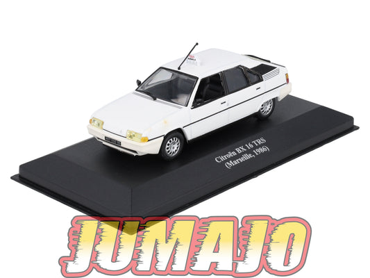 TAX57 Voiture 1/43 IXO Altaya Taxis du Monde : CITROEN BX 16 TRS 1986 Marseille