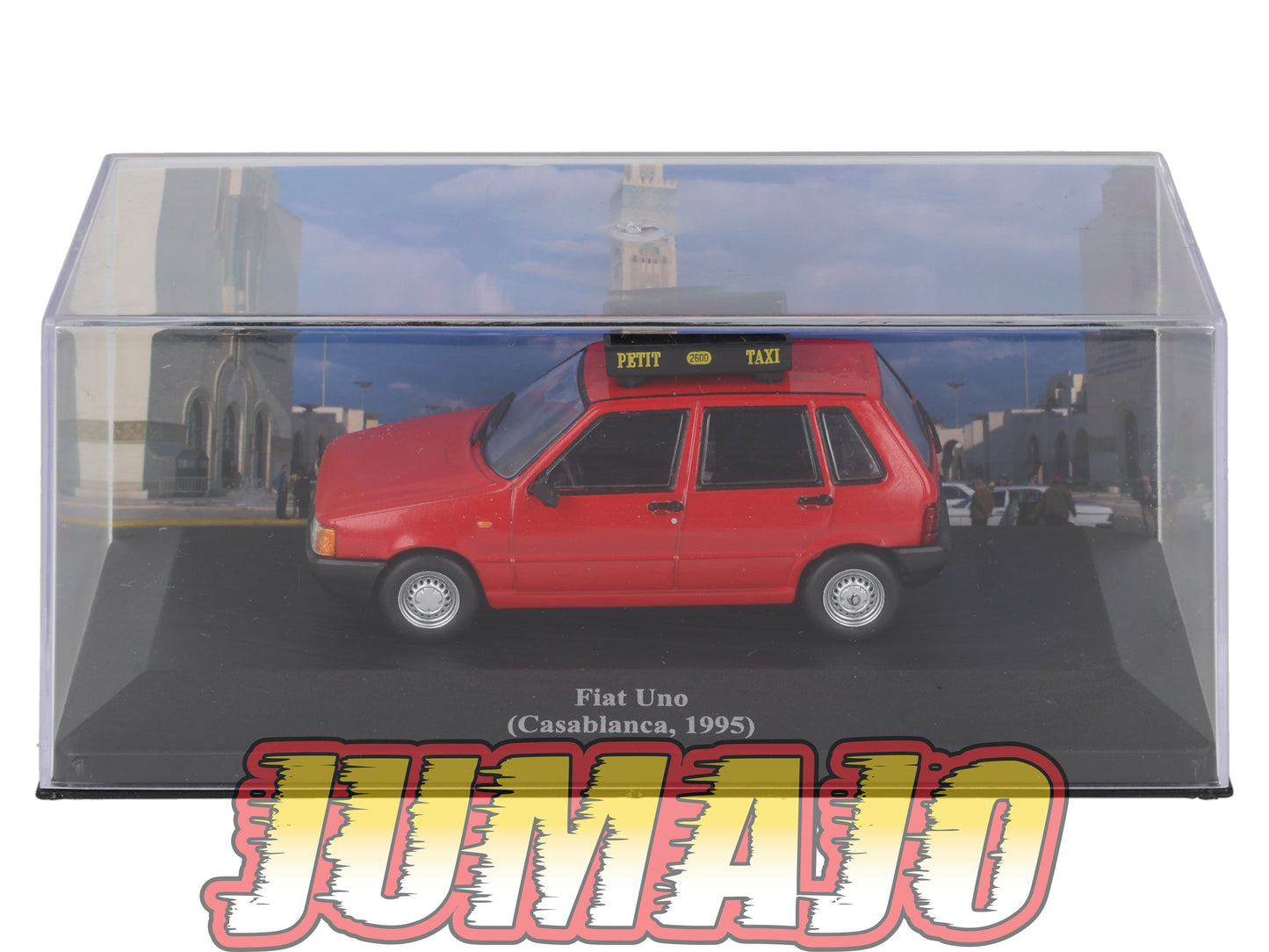 TAX59 Voiture 1/43 IXO Altaya Taxis du Monde : FIAT Uno 1995 Casablanca