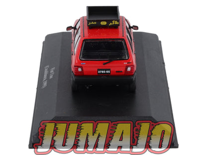 TAX59 Voiture 1/43 IXO Altaya Taxis du Monde : FIAT Uno 1995 Casablanca