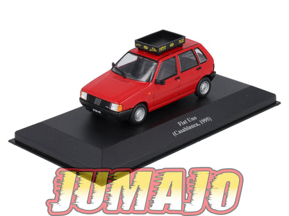 TAX59 Voiture 1/43 IXO Altaya Taxis du Monde : FIAT Uno 1995 Casablanca