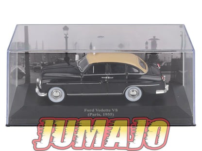 TAX5 Voiture 1/43 IXO Altaya Taxis du Monde : FORD Vedette V8 1955 Paris
