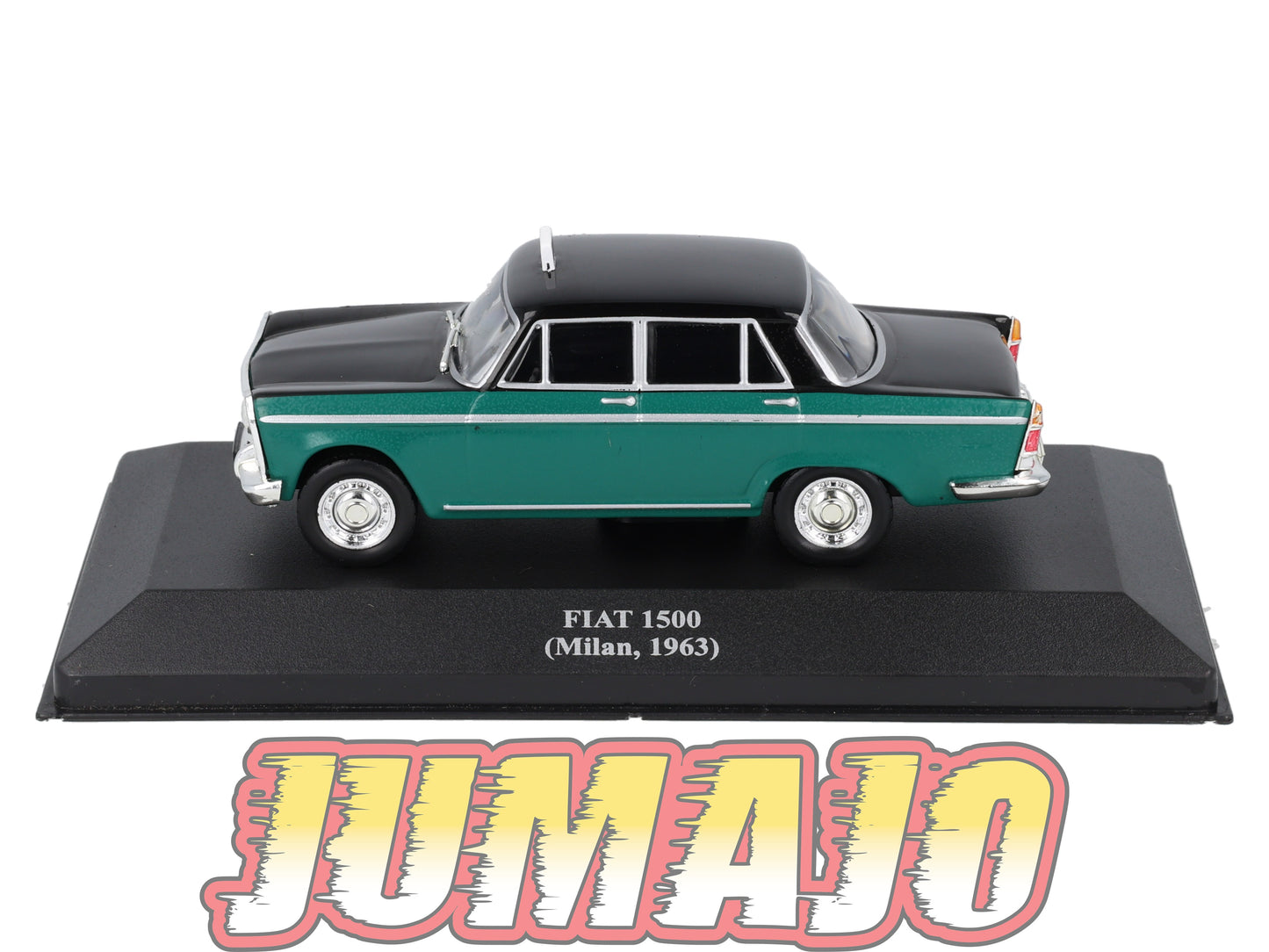 TAX60 Voiture 1/43 IXO Altaya Taxis du Monde : FIAT 1500 1963 Milan