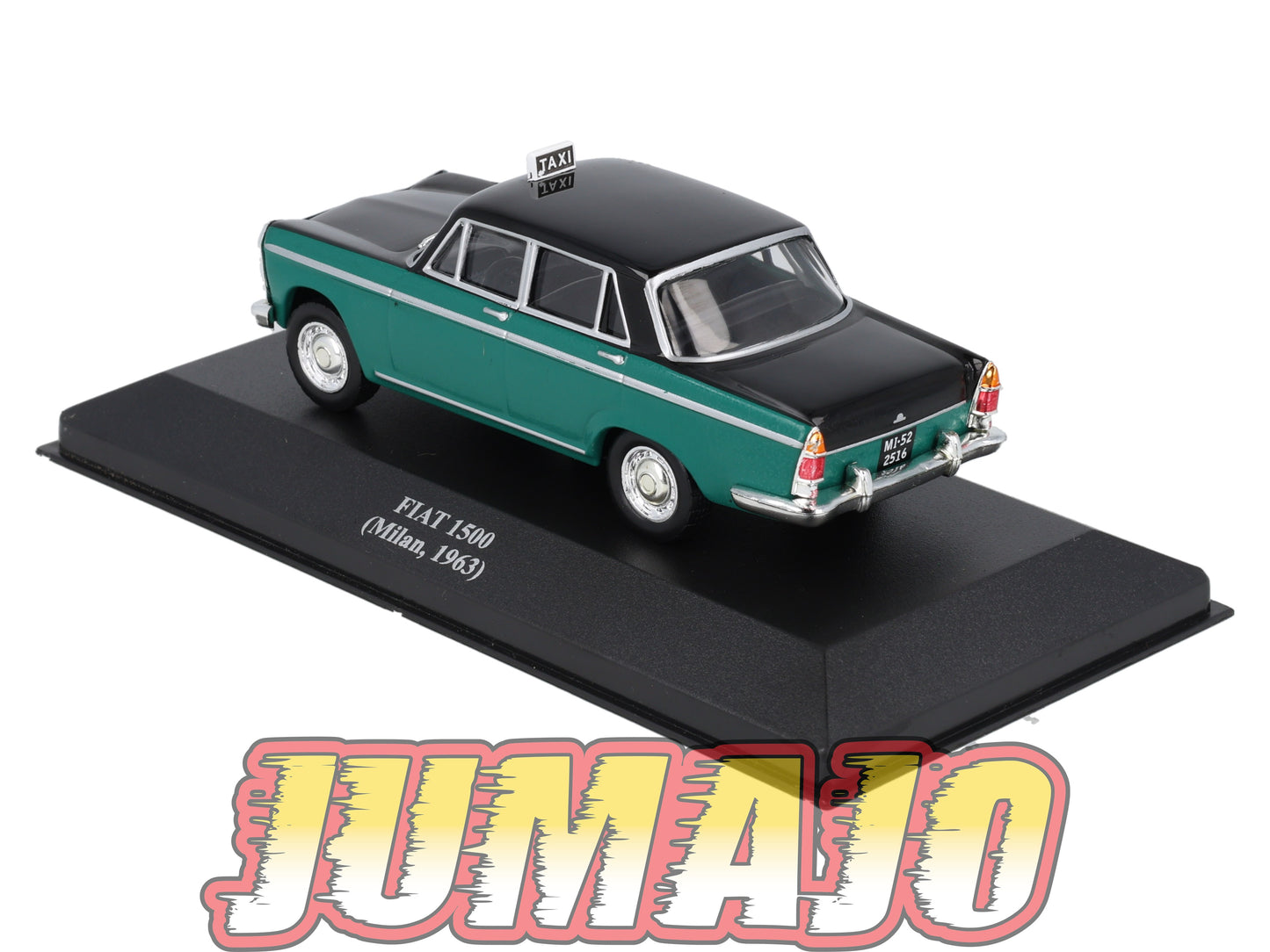 TAX60 Voiture 1/43 IXO Altaya Taxis du Monde : FIAT 1500 1963 Milan