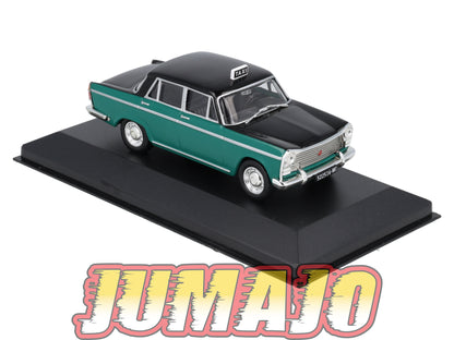 TAX60 Voiture 1/43 IXO Altaya Taxis du Monde : FIAT 1500 1963 Milan