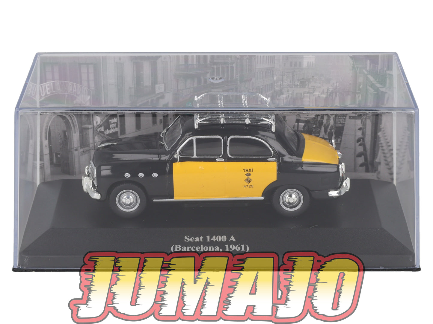 TAX6 Voiture 1/43 IXO Altaya Taxis du Monde : SEAT 1400 A 1961 Barcelone