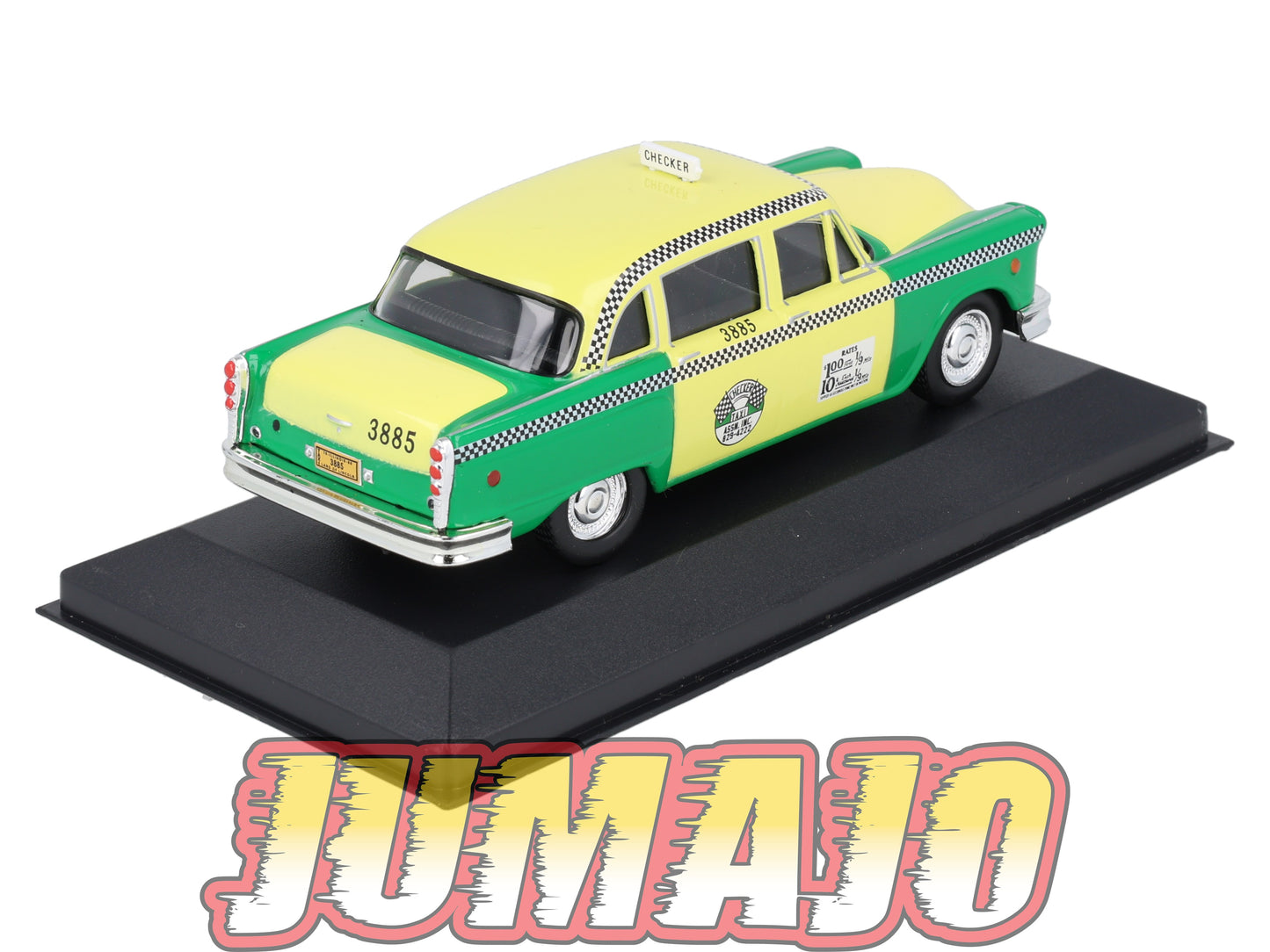 TAX9 Voiture 1/43 IXO Altaya Taxis du Monde : CHECKER Taxi Cab 1980 Chicago