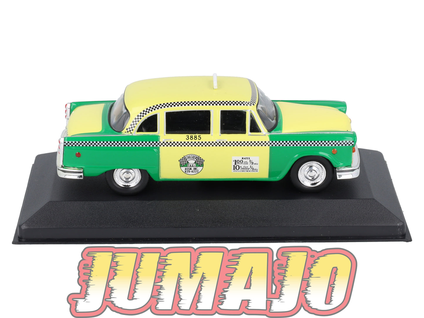 TAX9 Voiture 1/43 IXO Altaya Taxis du Monde : CHECKER Taxi Cab 1980 Chicago