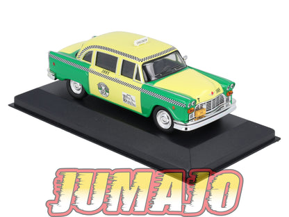 TAX9 Voiture 1/43 IXO Altaya Taxis du Monde : CHECKER Taxi Cab 1980 Chicago