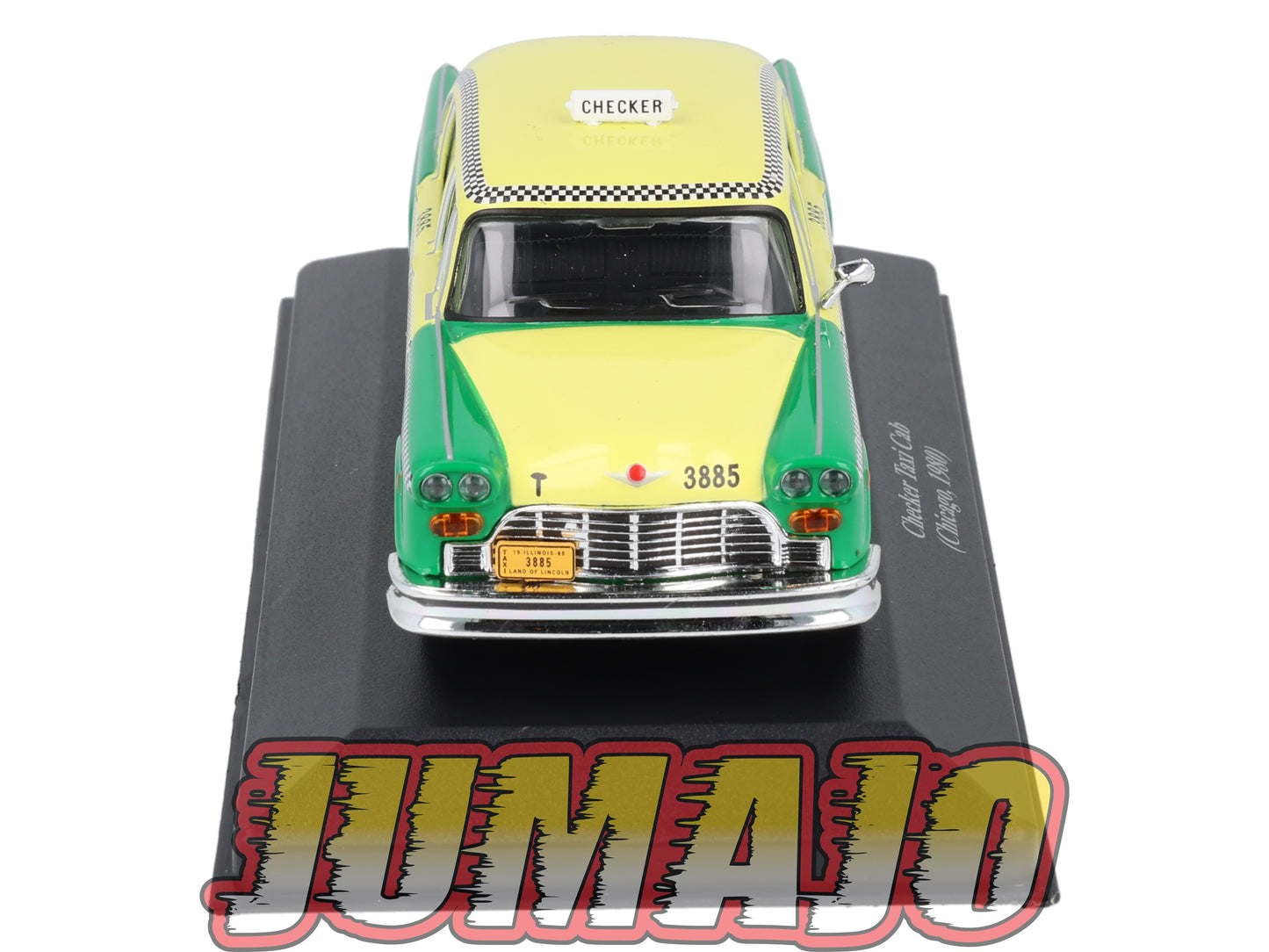 TAX9 Voiture 1/43 IXO Altaya Taxis du Monde : CHECKER Taxi Cab 1980 Chicago