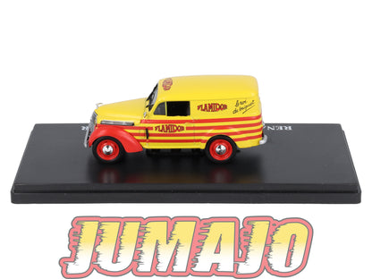 TDF13 Voiture Tour De France 1/43 HACHETTE : RENAULT Juvaquatre Flamidor
