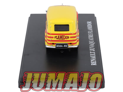 TDF13 Voiture Tour De France 1/43 HACHETTE : RENAULT Juvaquatre Flamidor