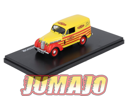 TDF13 Voiture Tour De France 1/43 HACHETTE : RENAULT Juvaquatre Flamidor