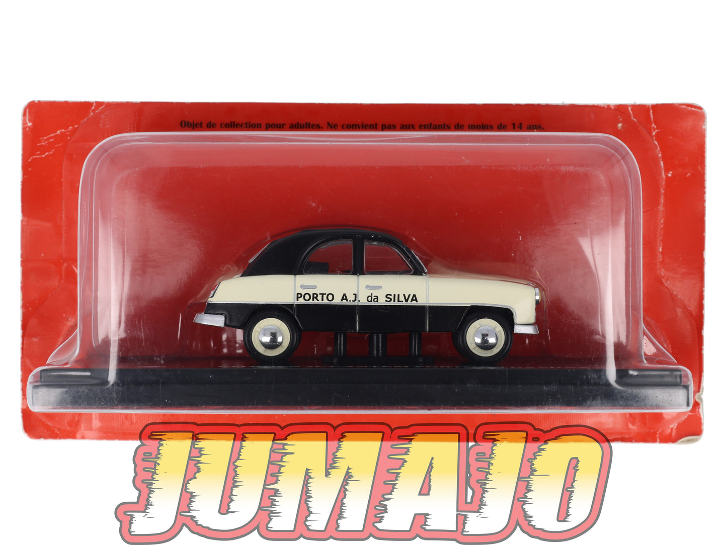 TDF14 Voiture Tour De France 1/43 HACHETTE : CITROEN 2CV Antem Porto A.J Da Silva
