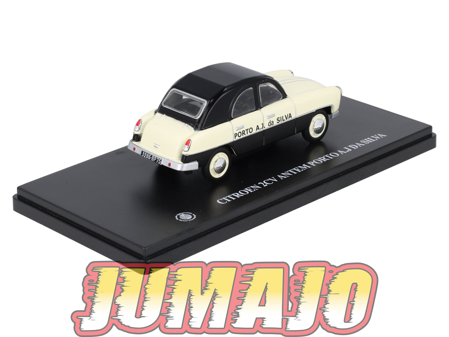 TDF14 Voiture Tour De France 1/43 HACHETTE : CITROEN 2CV Antem Porto A.J Da Silva