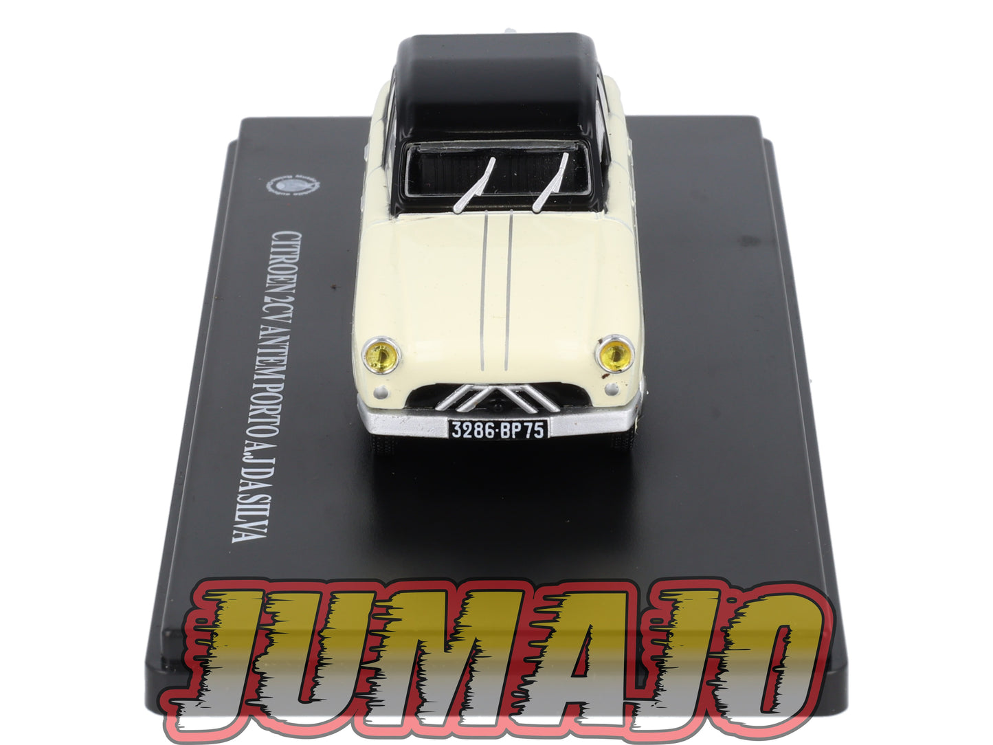 TDF14 Voiture Tour De France 1/43 HACHETTE : CITROEN 2CV Antem Porto A.J Da Silva