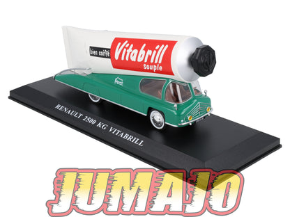 TDF16 Voiture Tour De France 1/43 HACHETTE : RENAULT 2500 Kg Vitabrill