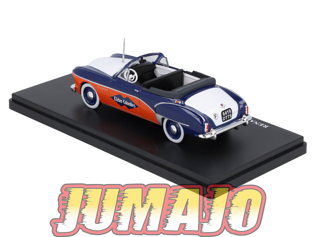 TDF22 Voiture Tour De France 1/43 HACHETTE RENAULT Fregate Chapron Kleber Colombes