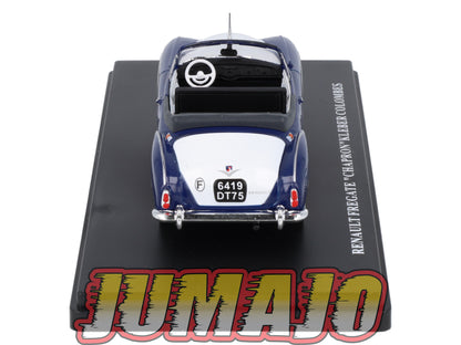 TDF22 Voiture Tour De France 1/43 HACHETTE RENAULT Fregate Chapron Kleber Colombes