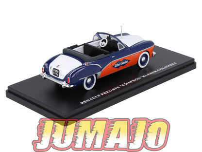 TDF22 Voiture Tour De France 1/43 HACHETTE RENAULT Fregate Chapron Kleber Colombes