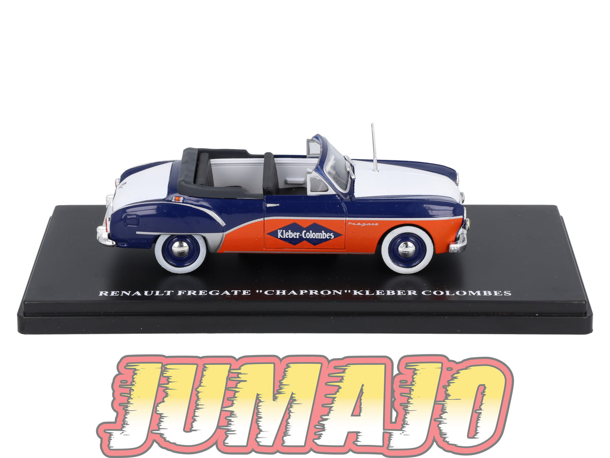 TDF22 Voiture Tour De France 1/43 HACHETTE RENAULT Fregate Chapron Kleber Colombes
