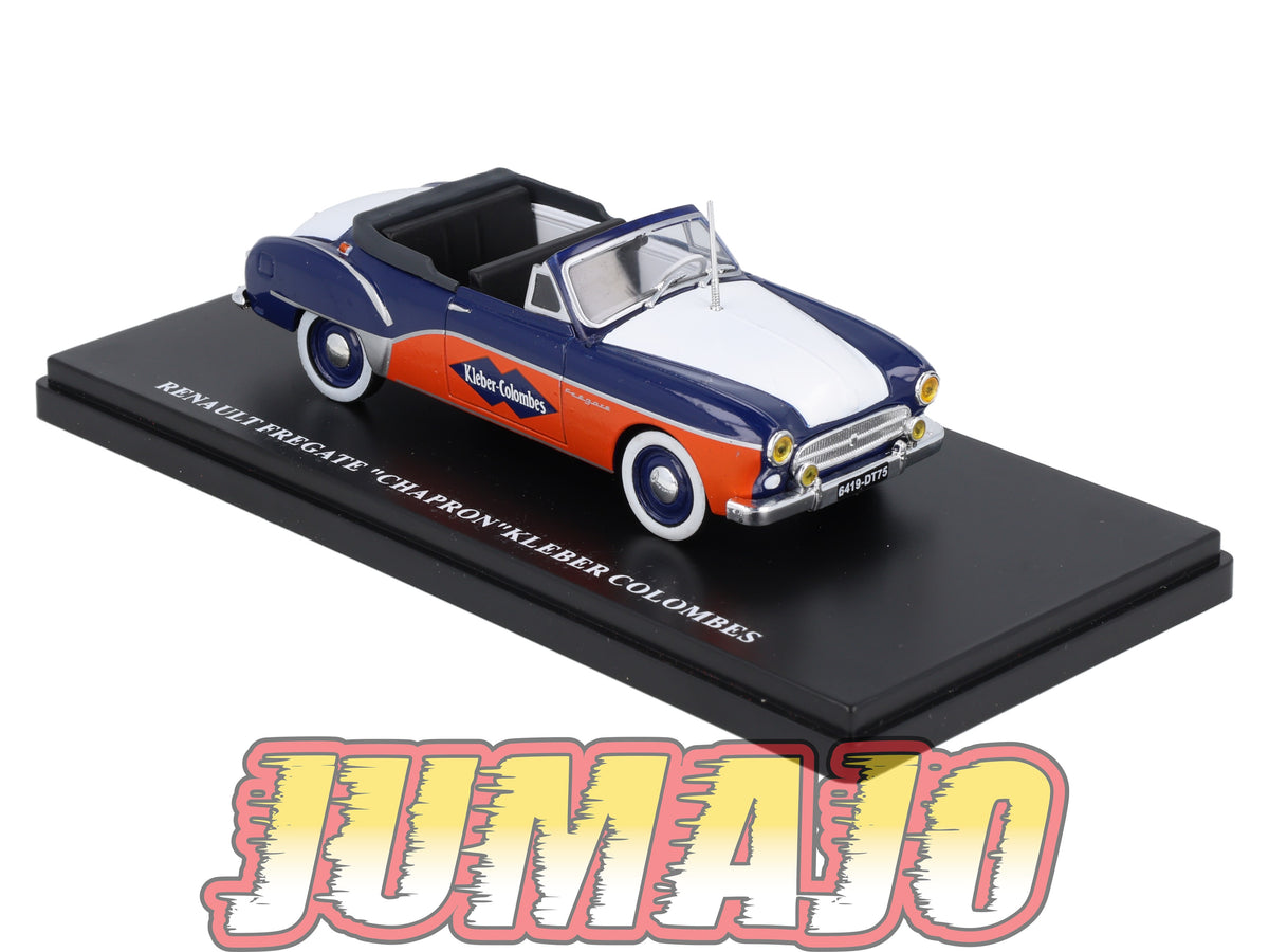 TDF22 Voiture Tour De France 1/43 HACHETTE RENAULT Fregate Chapron Kleber Colombes