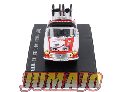 TDF25 Voiture Tour De France 1/43 HACHETTE : PEUGEOT 404 Cabriolet Vittel