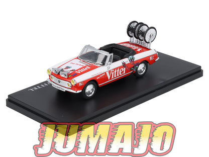 TDF25 Voiture Tour De France 1/43 HACHETTE : PEUGEOT 404 Cabriolet Vittel
