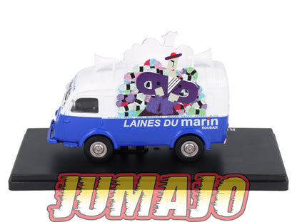 TDF31 Voiture Tour De France 1/43 HACHETTE : RENAULT 1000 Kg Laine du marin
