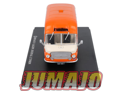 TDF32 Voiture Tour De France 1/43 HACHETTE : RENAULT Galion Journal l'union