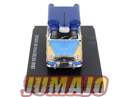 TDF41 Voiture Tour De France 1/43 HACHETTE PEUGEOT 403 U8 Bachelier Sport