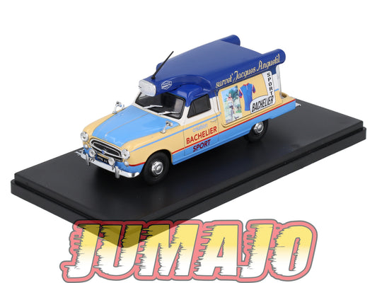 TDF41 Voiture Tour De France 1/43 HACHETTE PEUGEOT 403 U8 Bachelier Sport