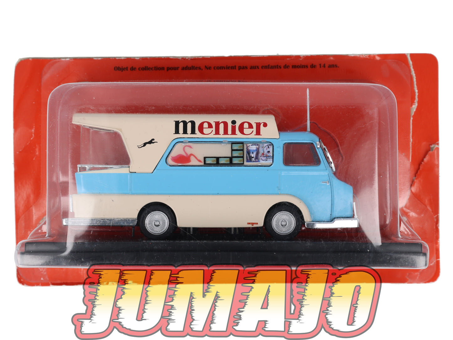 TDF44 voiture Tour De France 1/43 Hachettes : Peugeot D4A "Meunier" Chocolat