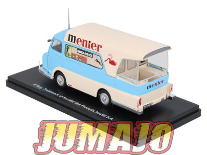 TDF44 voiture Tour De France 1/43 Hachettes : Peugeot D4A "Meunier" Chocolat