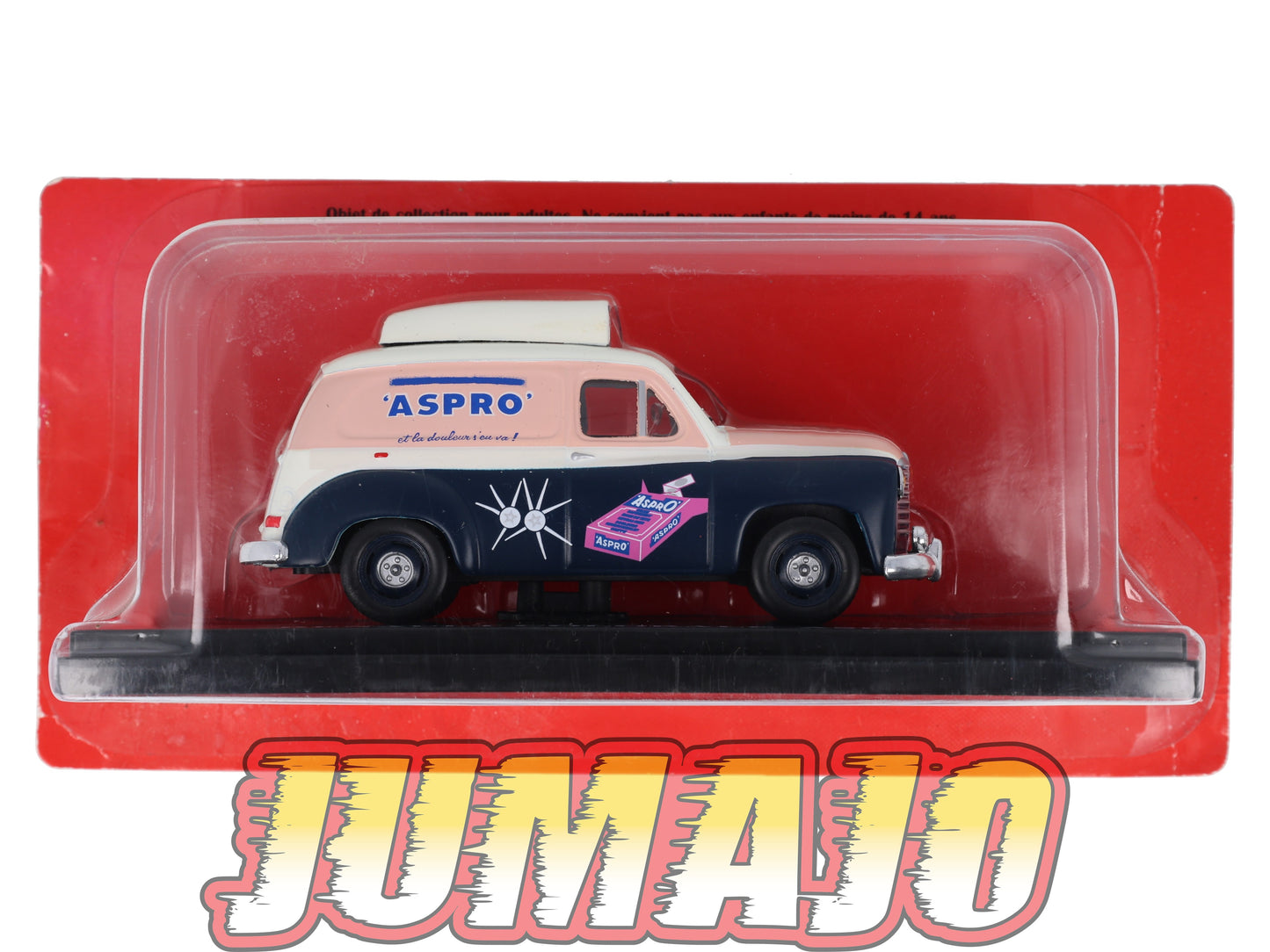 TDF4 Voiture Tour De France 1/43 HACHETTE : RENAULT Colorale ASPRO