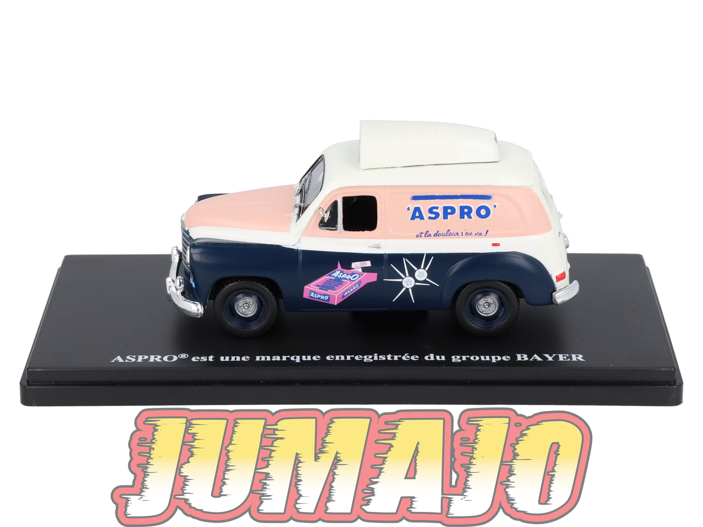 TDF4 Voiture Tour De France 1/43 HACHETTE : RENAULT Colorale ASPRO